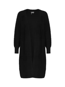 Dreimaster Damen Strickjacke in schwarz