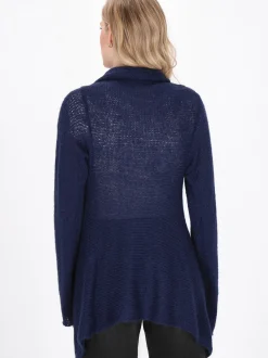 Dreimaster Damen Strickjacke in marine