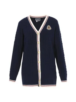 Dreimaster Damen Strickjacke in marine