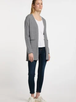 Dreimaster Damen Strickjacke in mehrfarbig