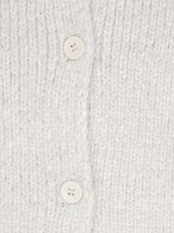 Dreimaster Damen Strickjacke in grau