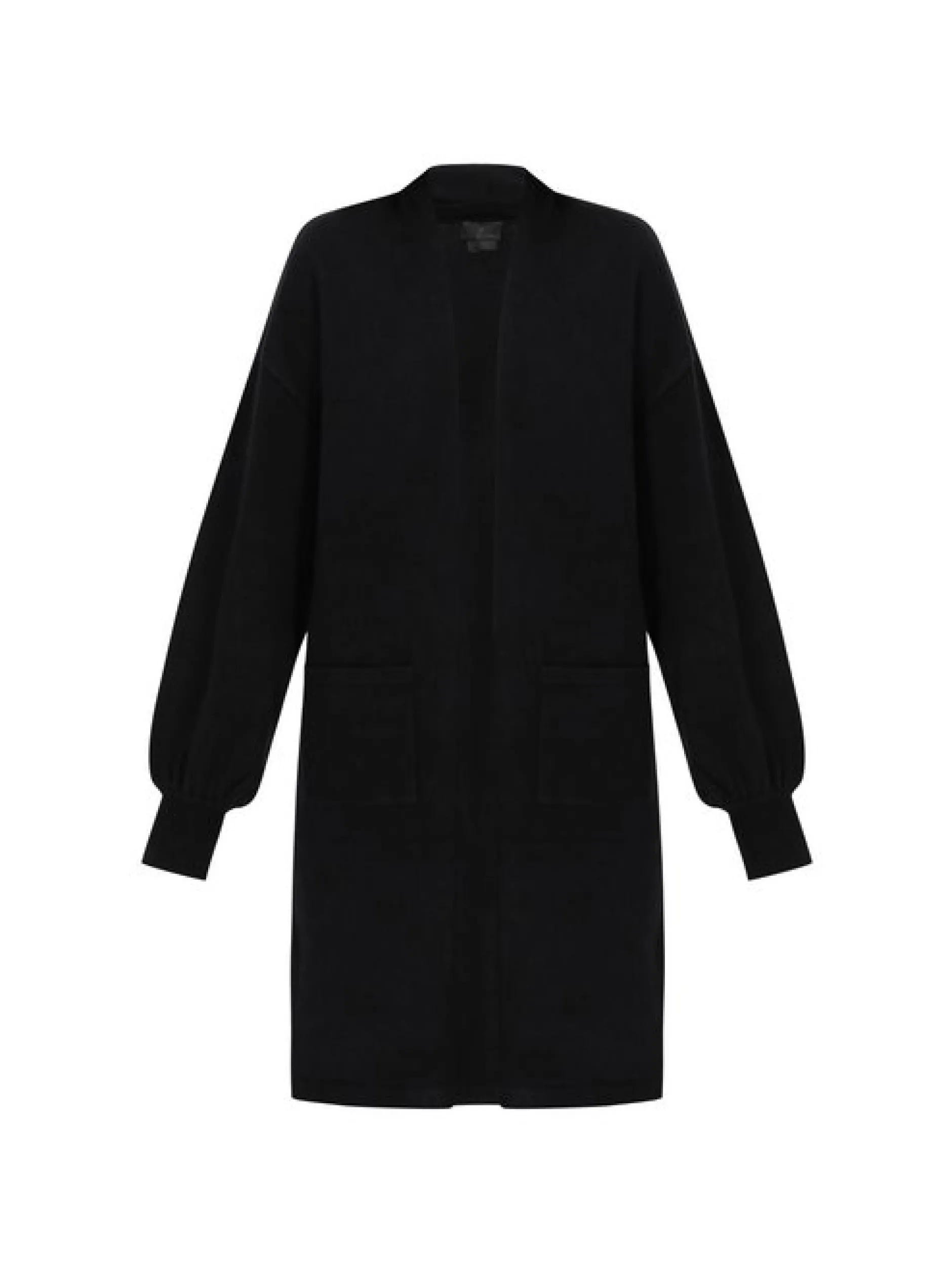 Dreimaster Damen Strickjacke in schwarz