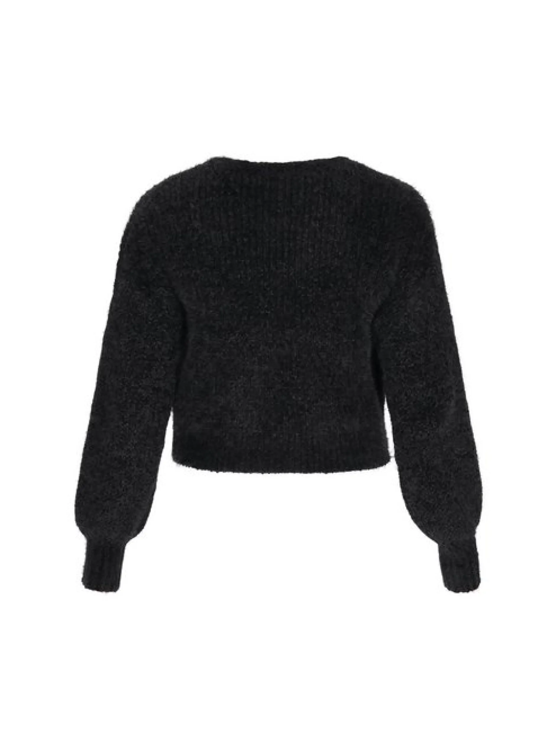 Dreimaster Damen Strickjacke in schwarz