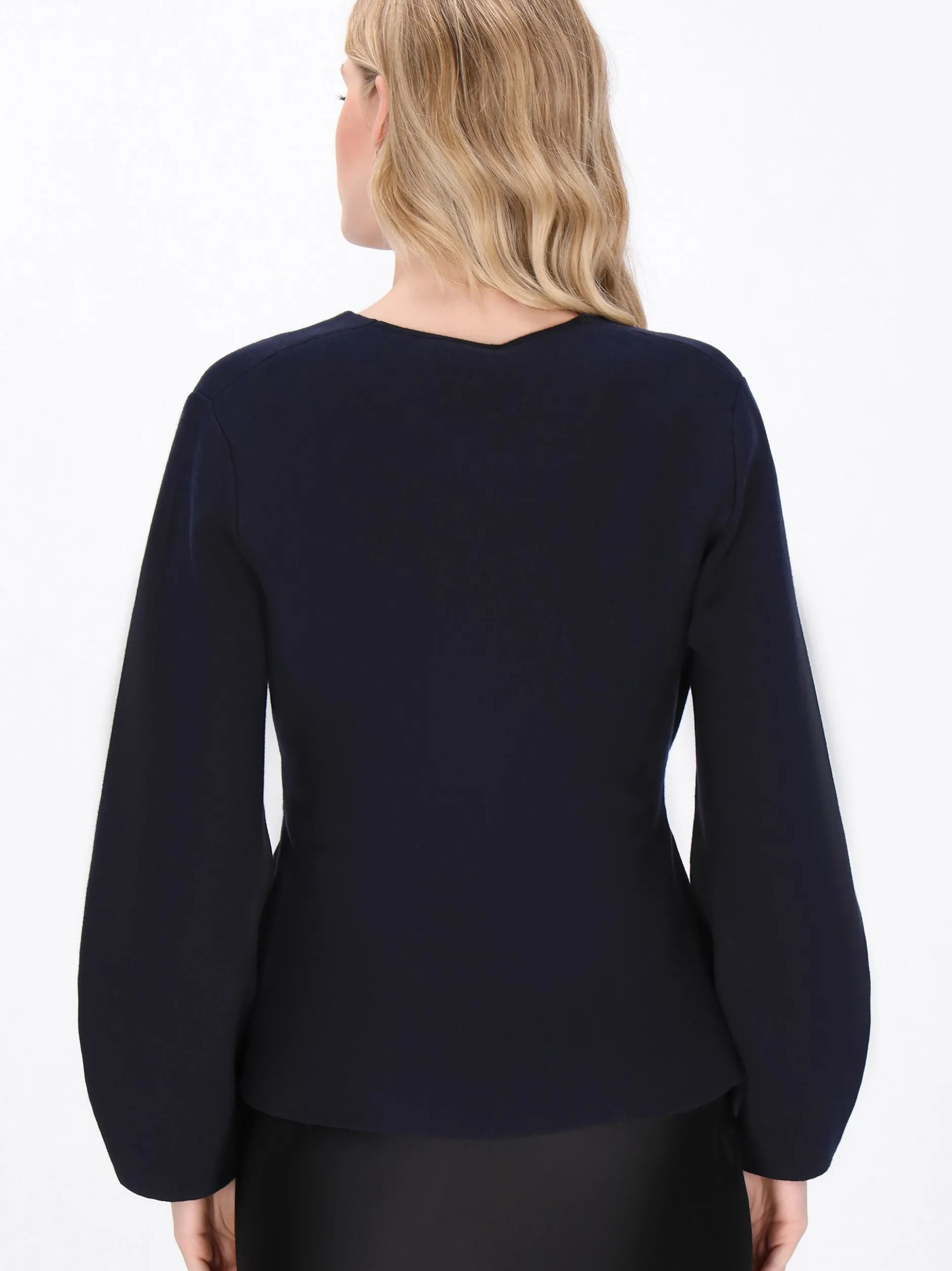 Dreimaster Damen Strickjacke in marine