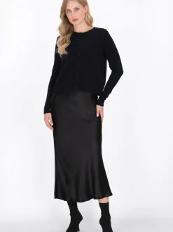 Dreimaster Damen Strickjacke in marine