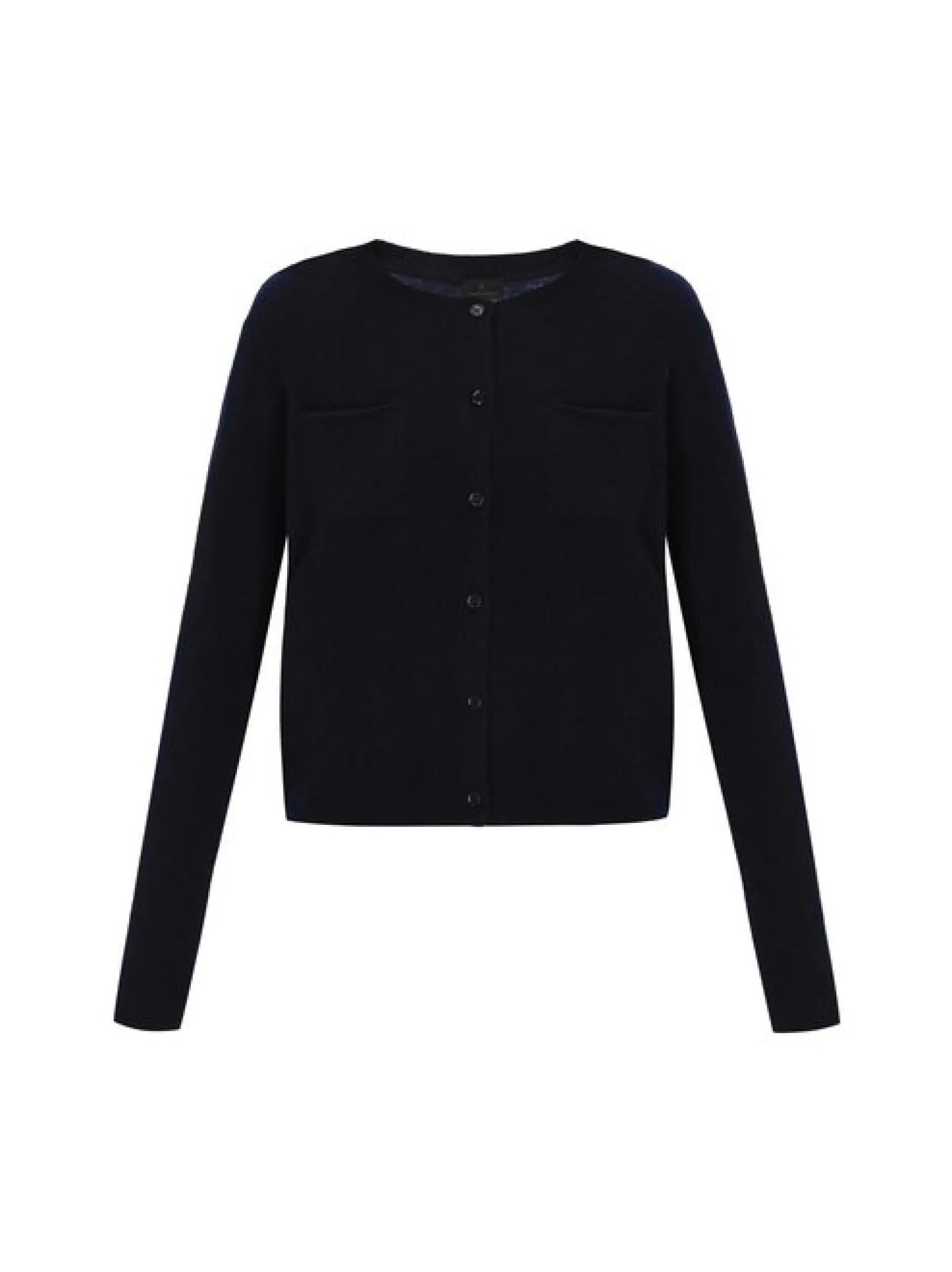 Dreimaster Damen Strickjacke in marine