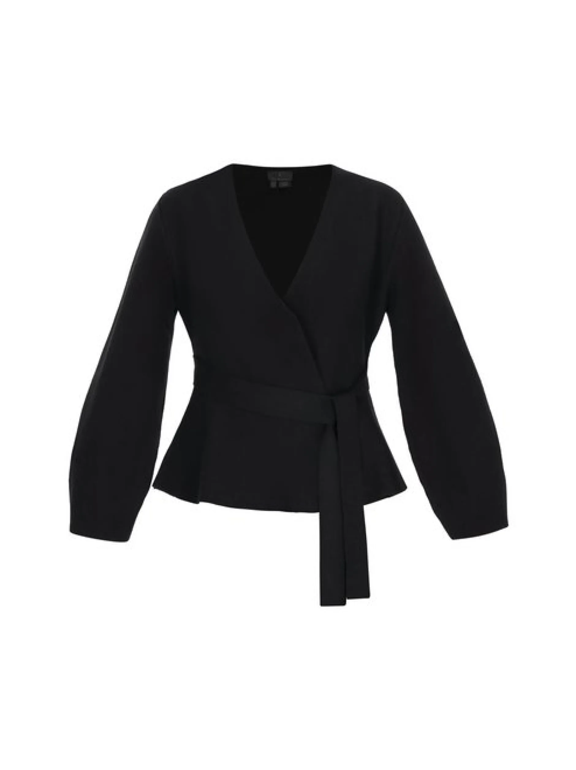 Dreimaster Damen Strickjacke in schwarz