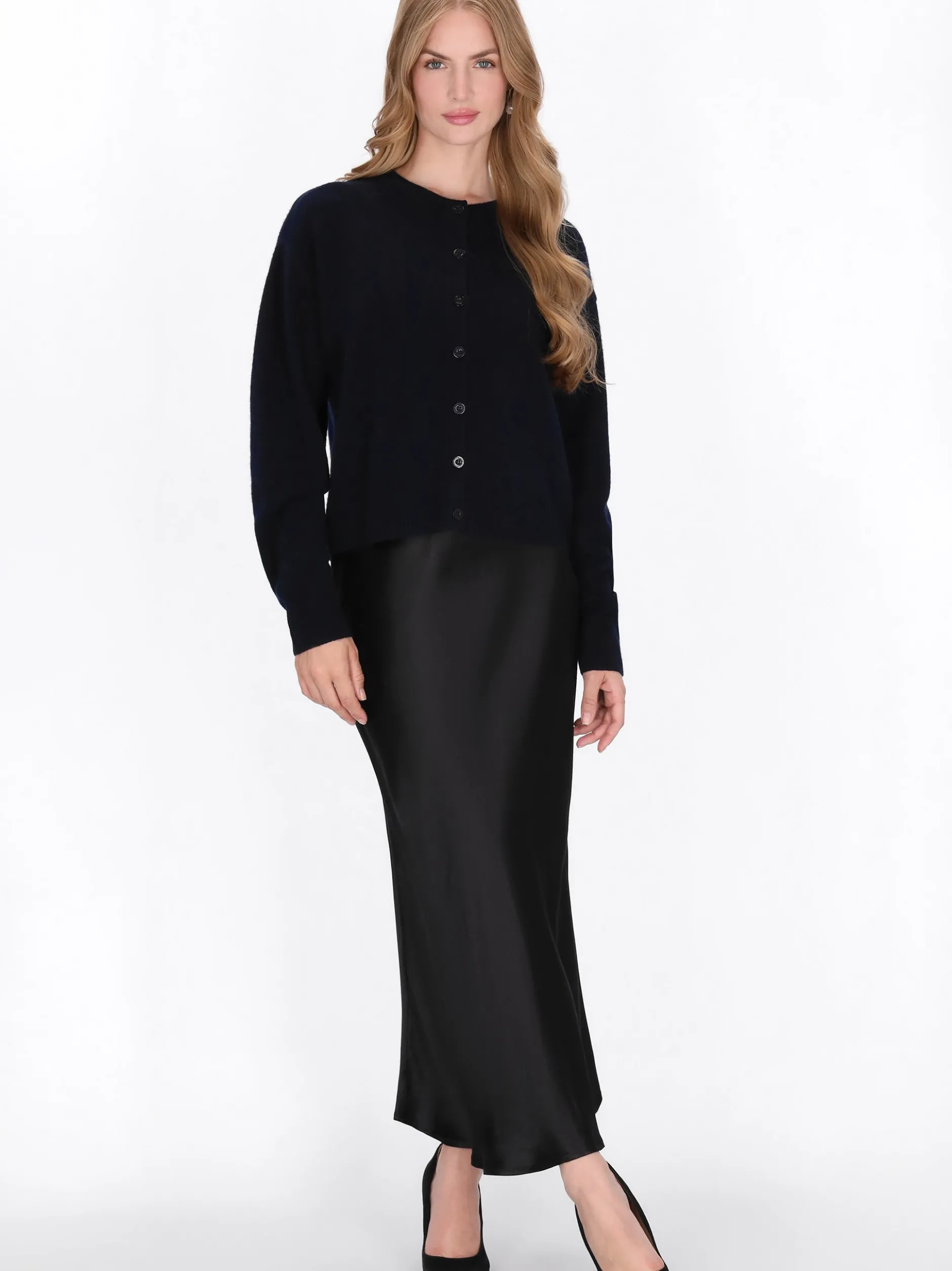 Dreimaster Damen Strickjacke in marine