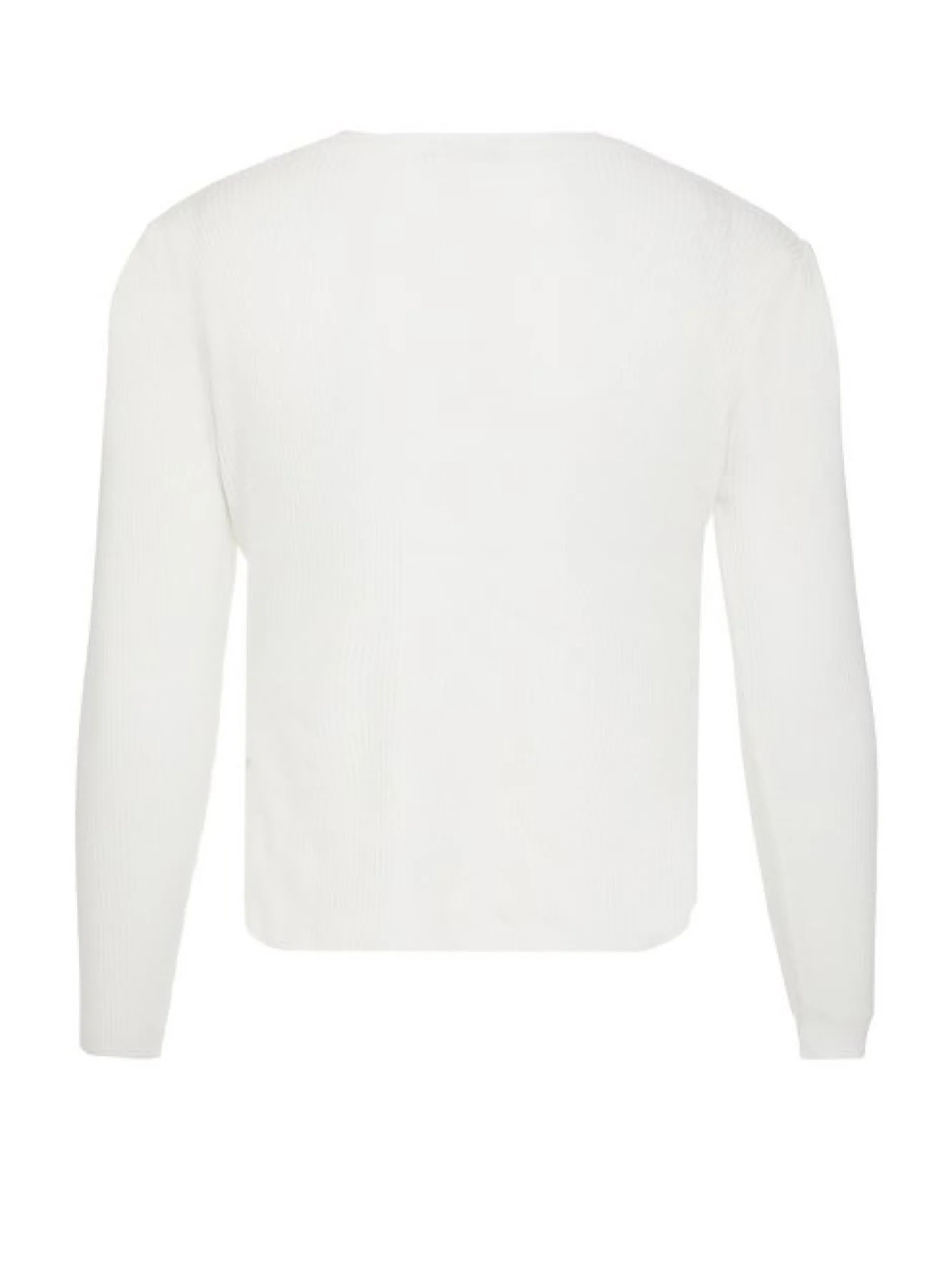 Dreimaster Damen Strickjacke in weiß