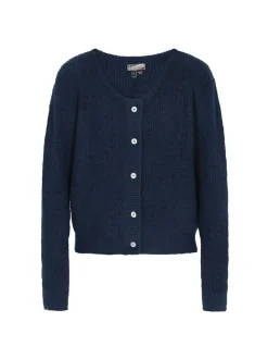 Dreimaster Damen Strickjacke in marine