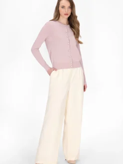 Dreimaster Damen Strickjacke in altrosa