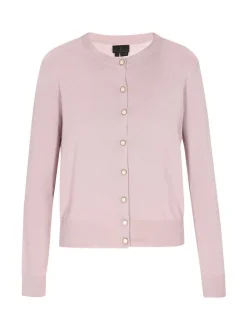 Dreimaster Damen Strickjacke in altrosa