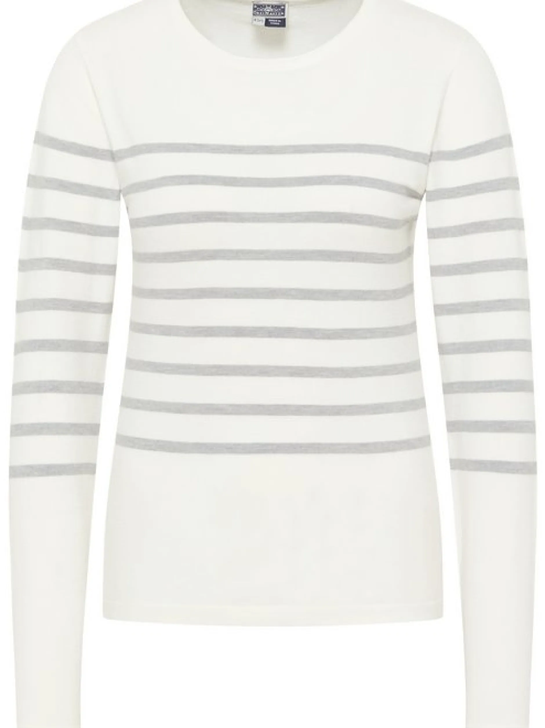 Dreimaster Damen Strickpullover in grau