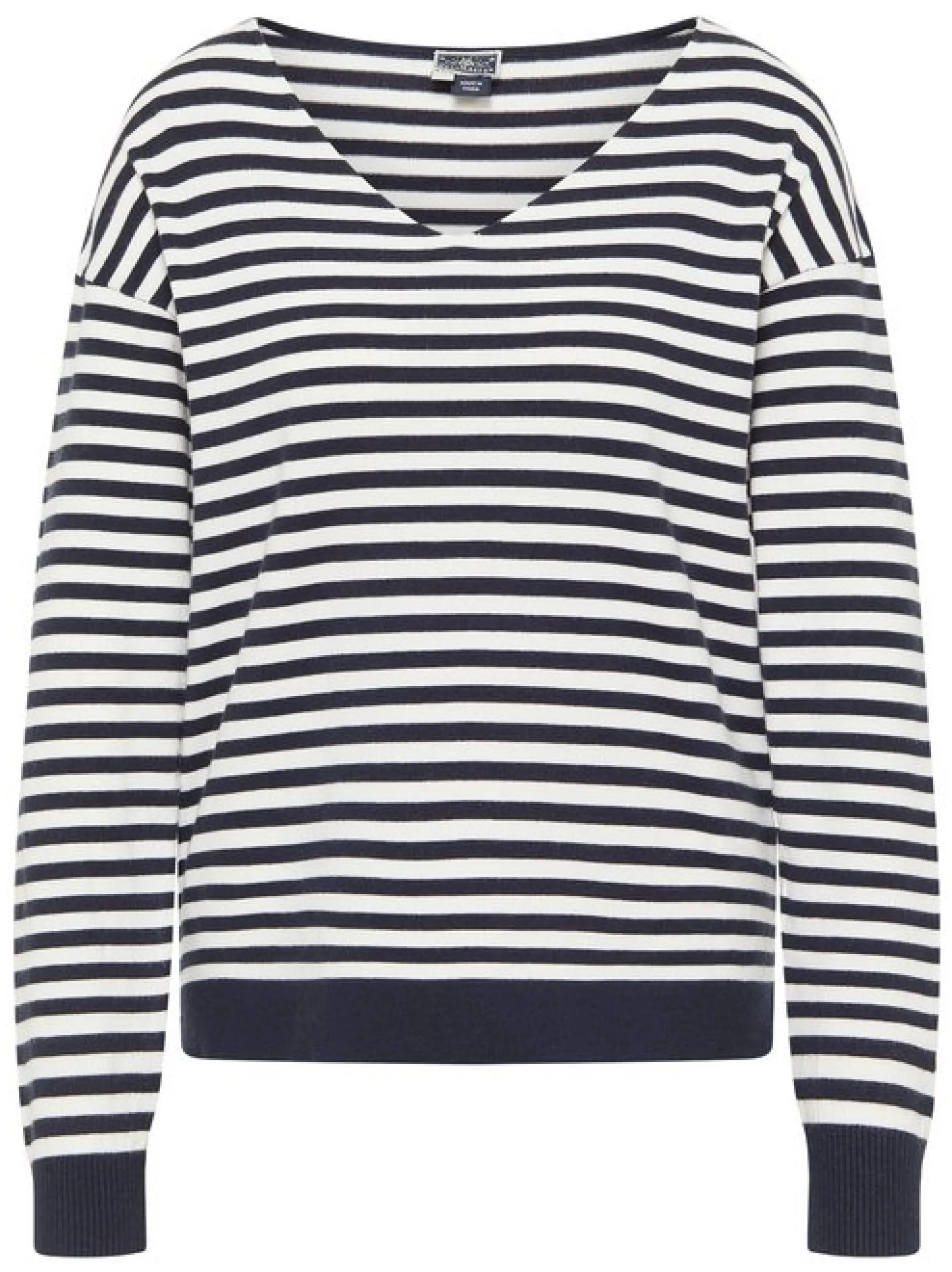 Dreimaster Damen Strickpullover in mehrfarbig