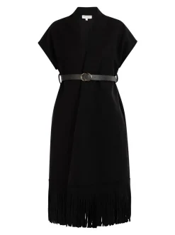 Dreimaster Damen Weste in schwarz