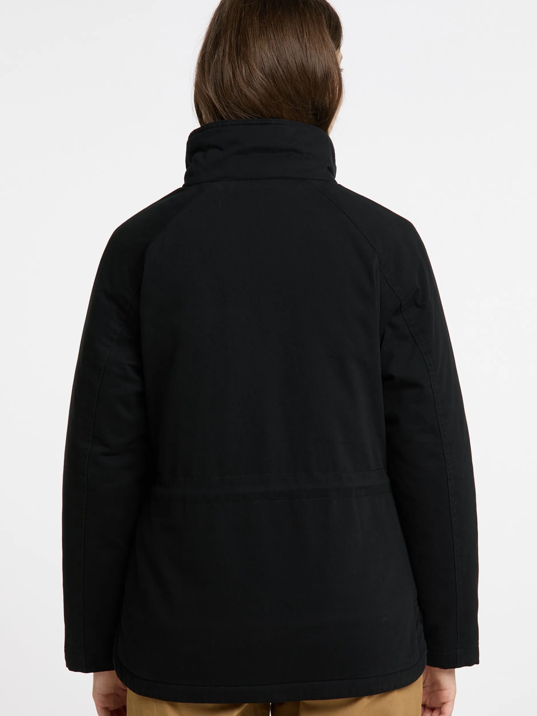 Dreimaster Damen Winterjacke in schwarz