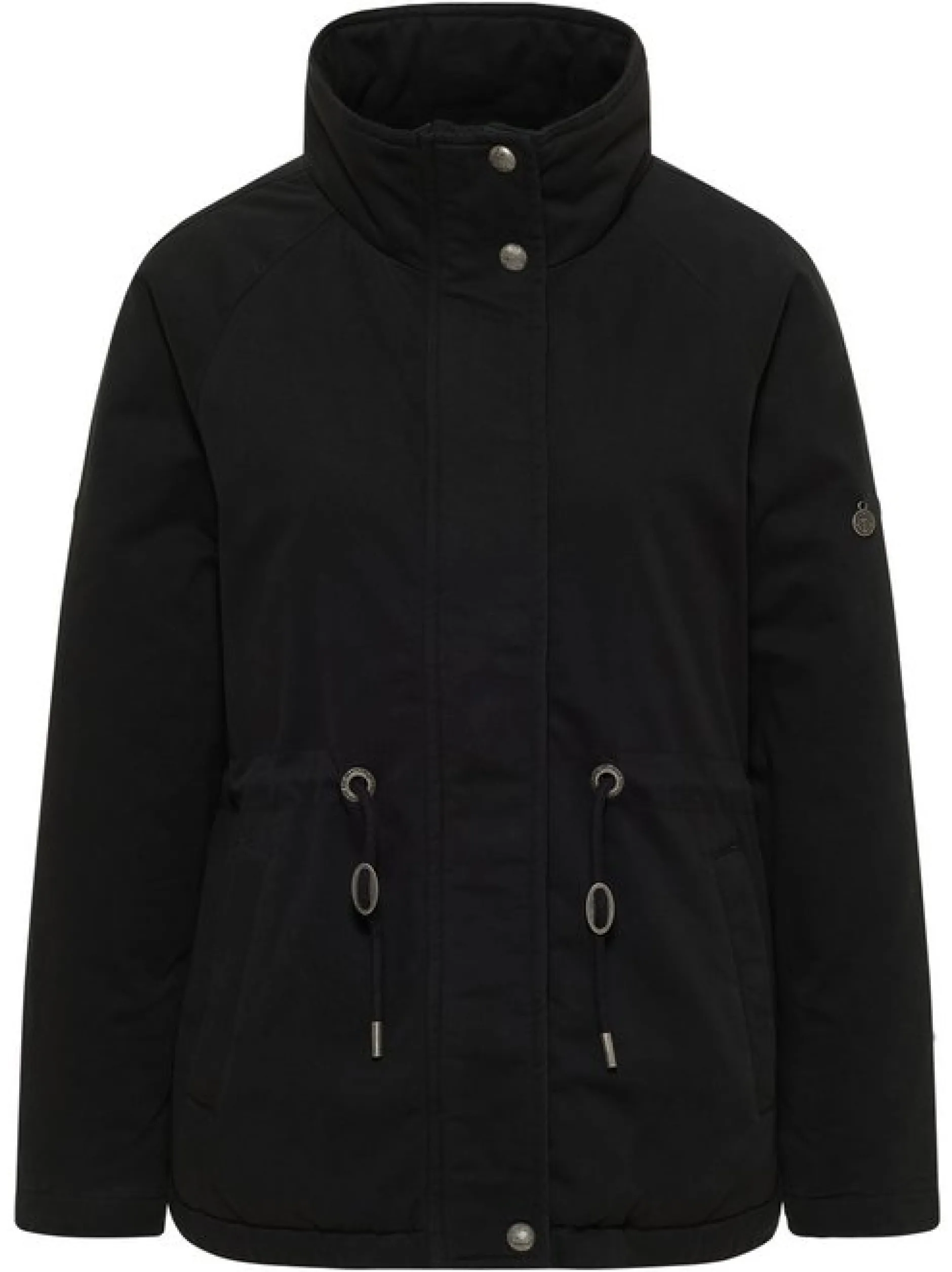 Dreimaster Damen Winterjacke in schwarz
