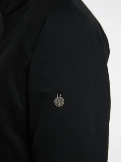 Dreimaster Damen Winterjacke in schwarz