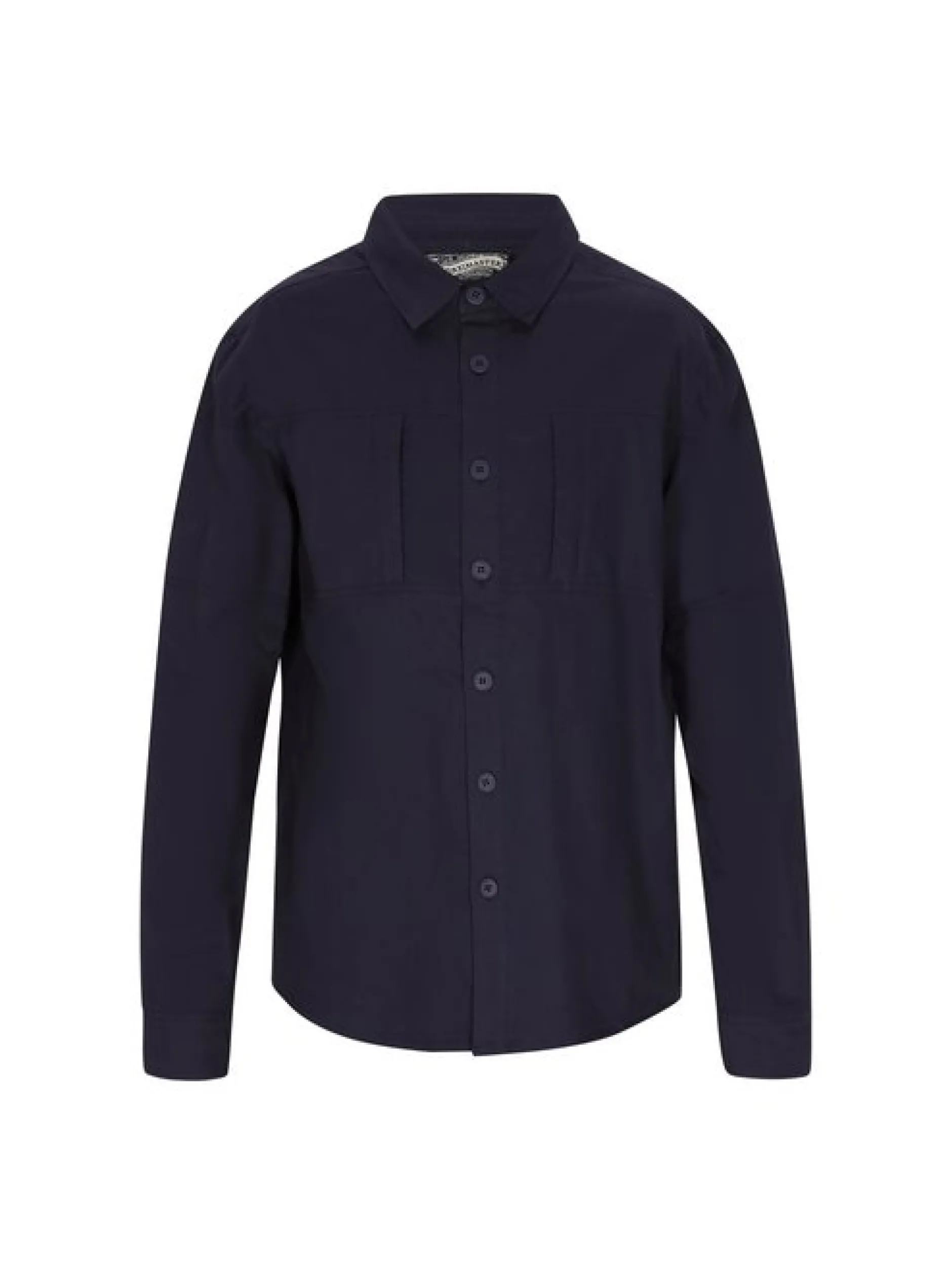 Dreimaster Herren Hemd in blau