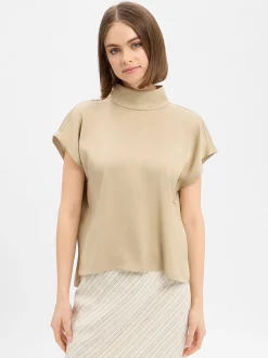 Drykorn Damen Blusenshirt - Alaria_1 in mocca