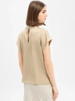 Drykorn Damen Blusenshirt - Alaria_1 in mocca
