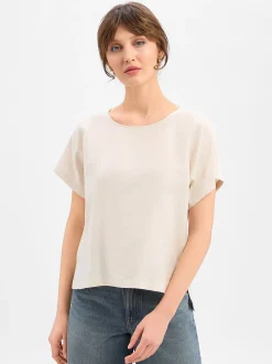Drykorn Damen Blusenshirt - Coramy in ecru