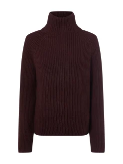 Drykorn Damen Pullover mit Alpaka-Anteil - Arwen in bordeaux