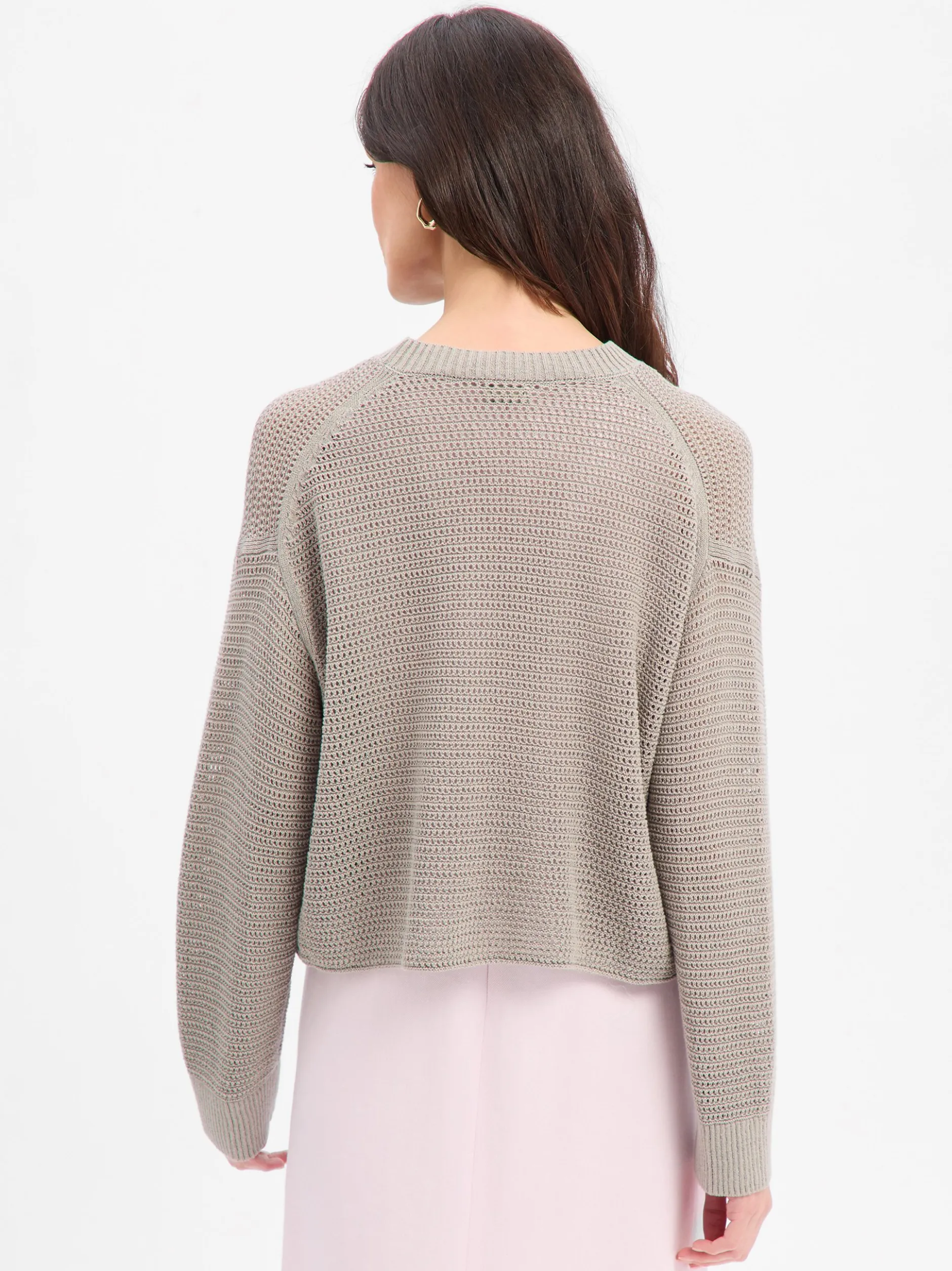 Drykorn Damen Strickpullover - Malese in schilf