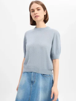 Drykorn Damen Strickpullover - Sanidy in blau