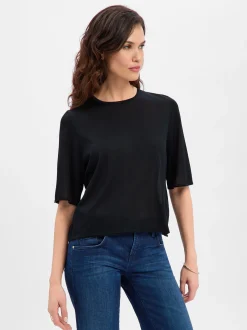 Drykorn Damen Strickshirt - Nisle in schwarz