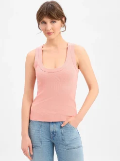 Drykorn Damen Tanktop - Tavira in aprikot