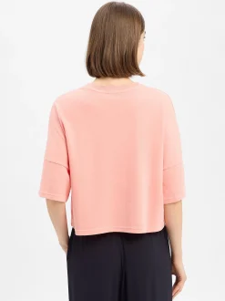 Drykorn Damen T-Shirt - Kusia in koralle