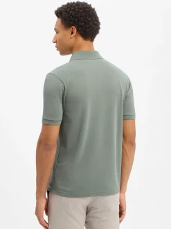 Drykorn Herren Poloshirt - Santos in schilf