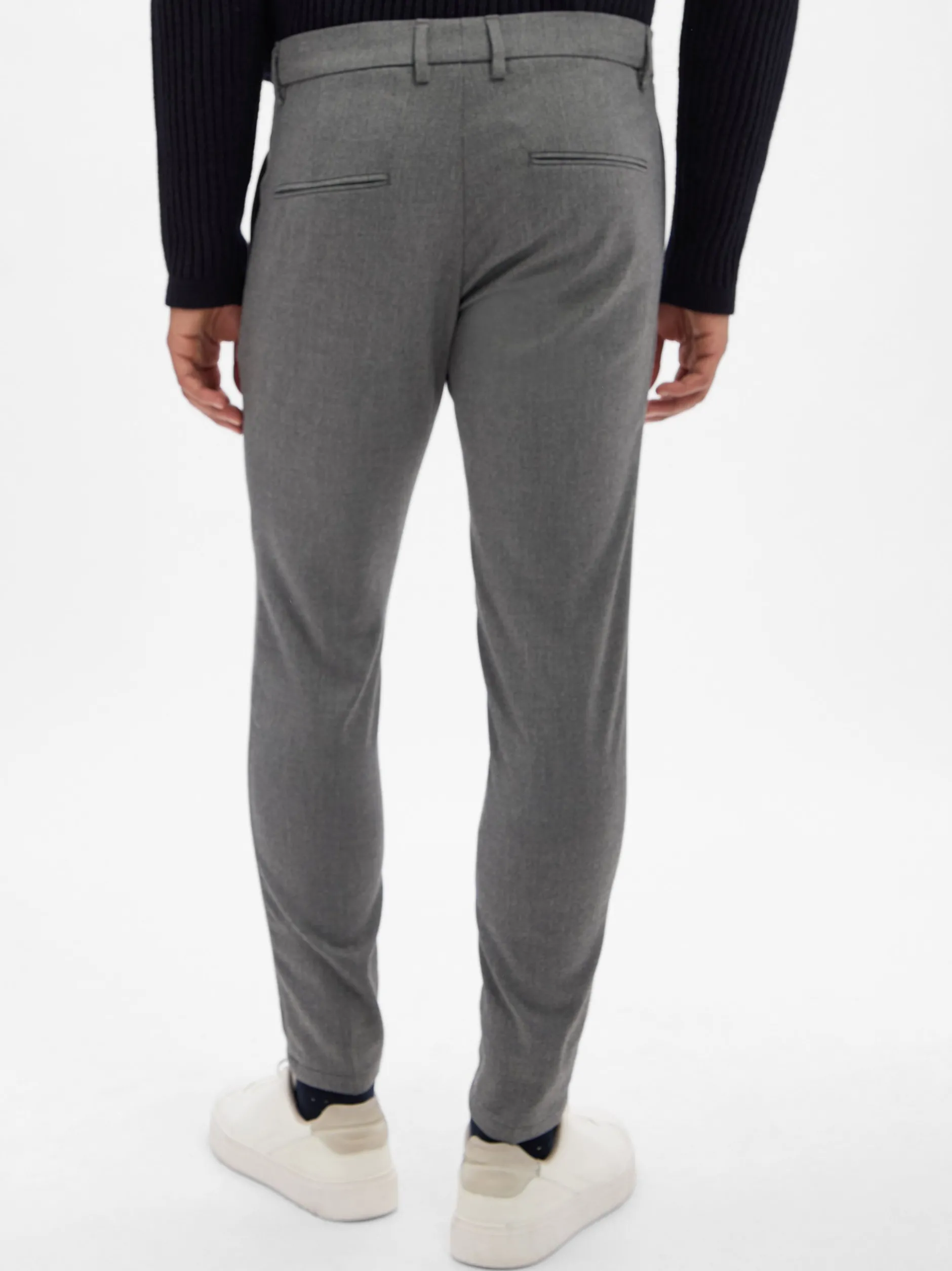 Drykorn Herren Stoffhose - Ajend in grau
