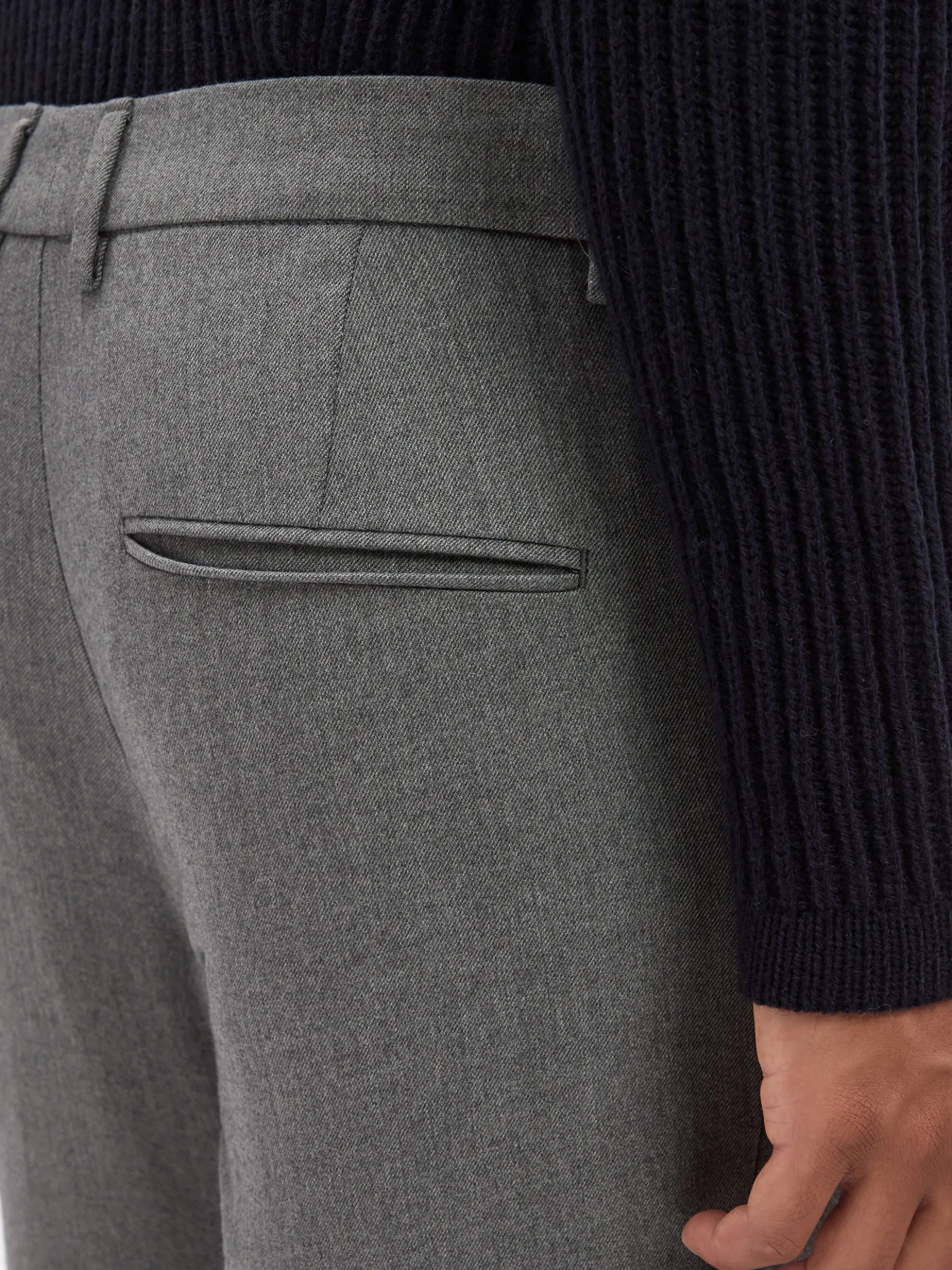 Drykorn Herren Stoffhose - Ajend in grau