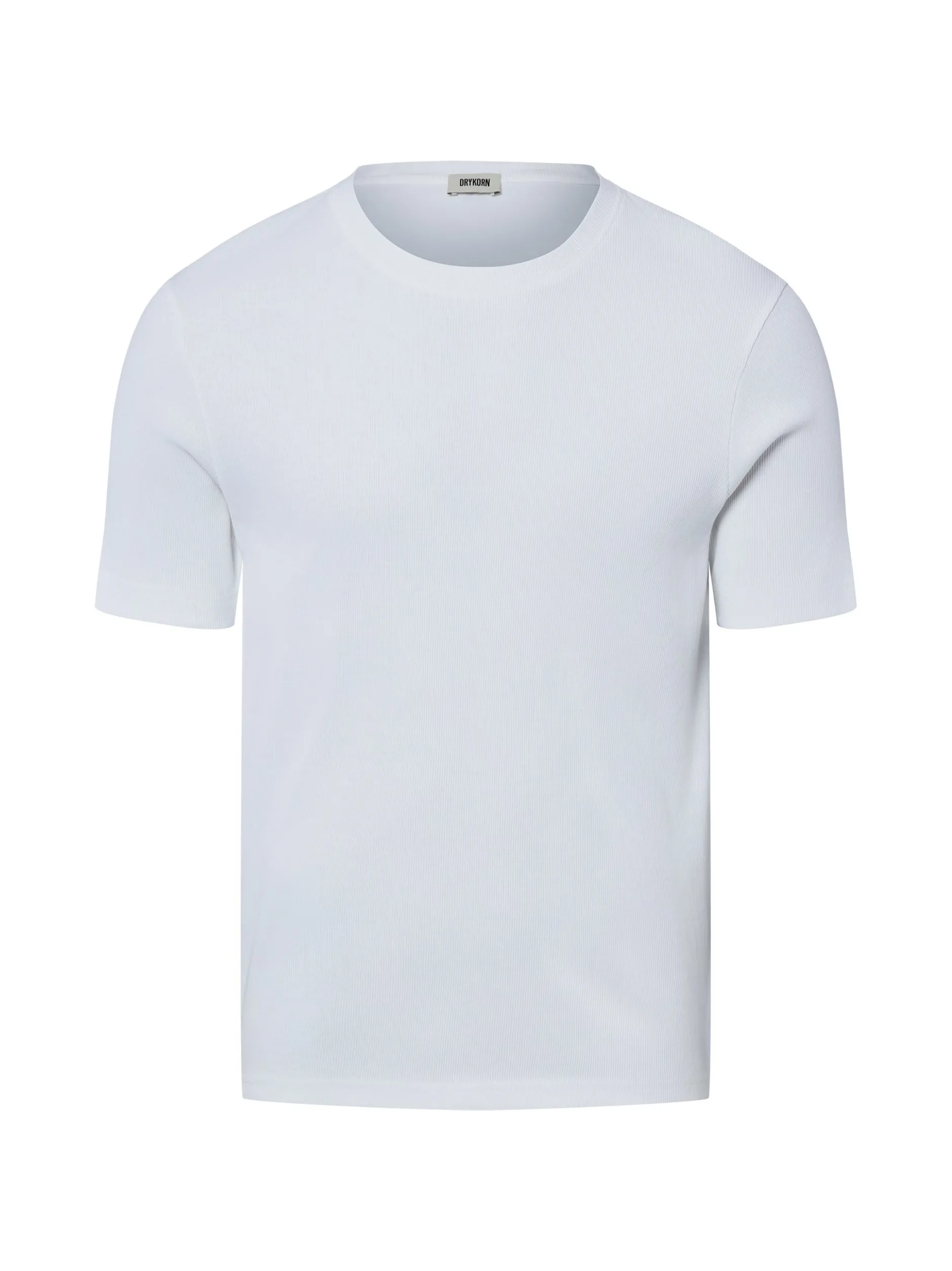 Drykorn Herren T-Shirt - Enil in weiß - Ärmel: kurzarm