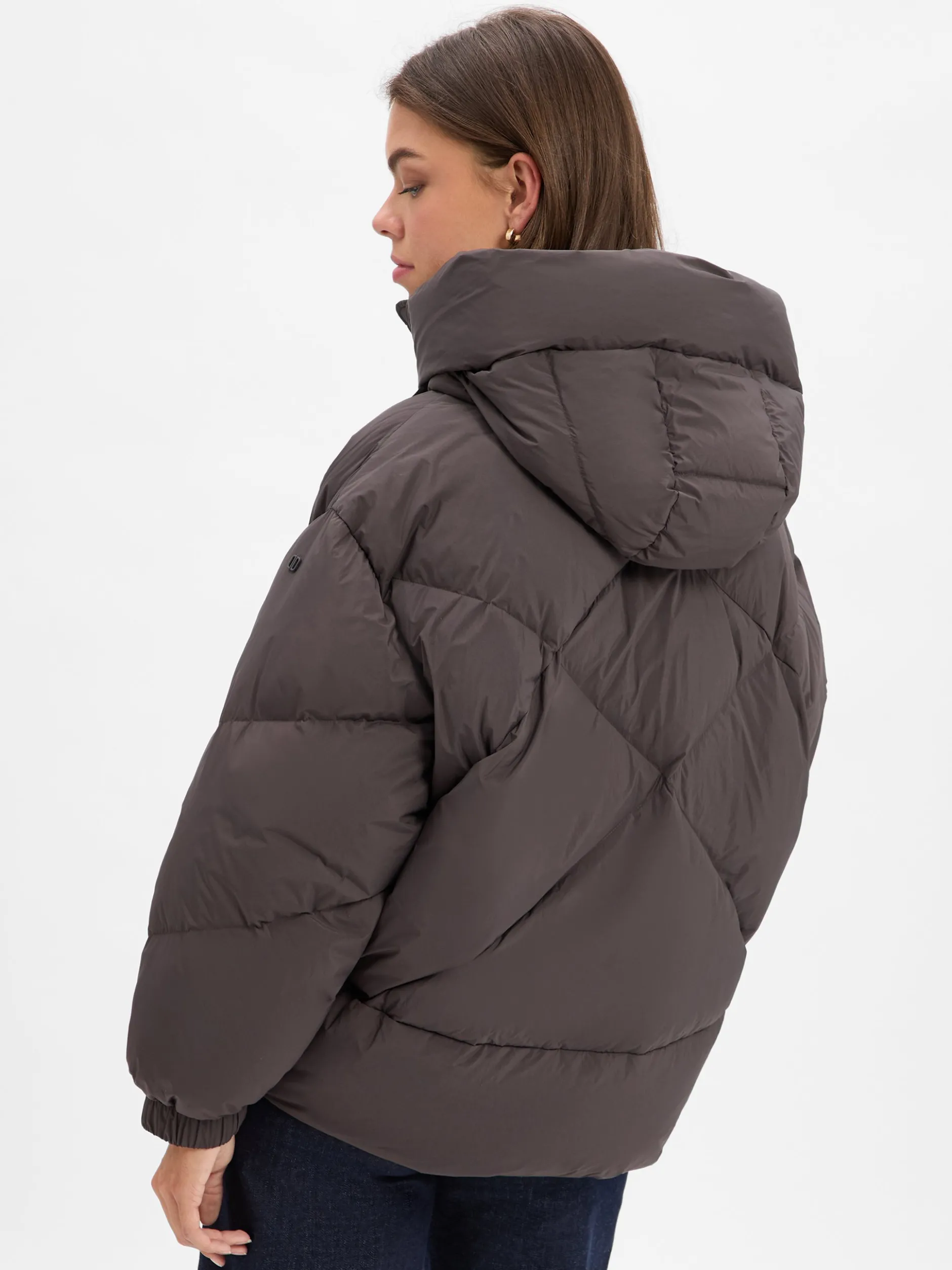DUNO Damen Daunenjacke - Peggie in schoko