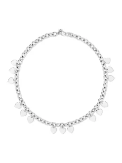 Echtzeit Damen Halskette - Endless Love in silber