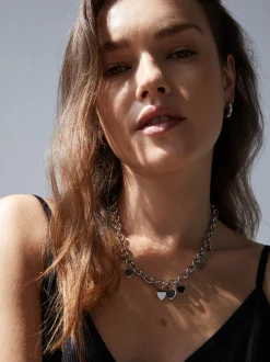 Echtzeit Damen Halskette - Endless Love in silber