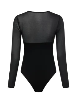 EDITED Damen Langarmbody - Lordana in schwarz