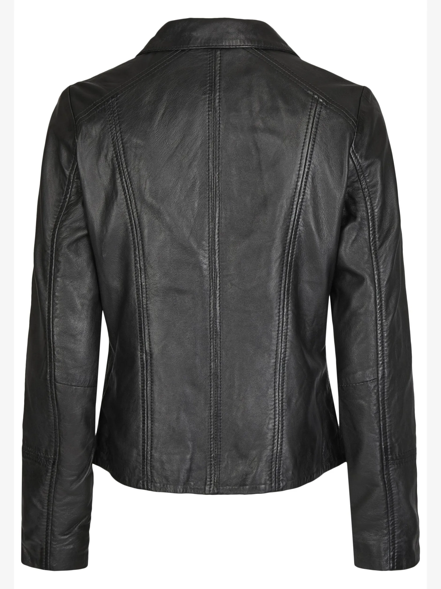 7 eleven Damen Lederjacke Marita in schwarz