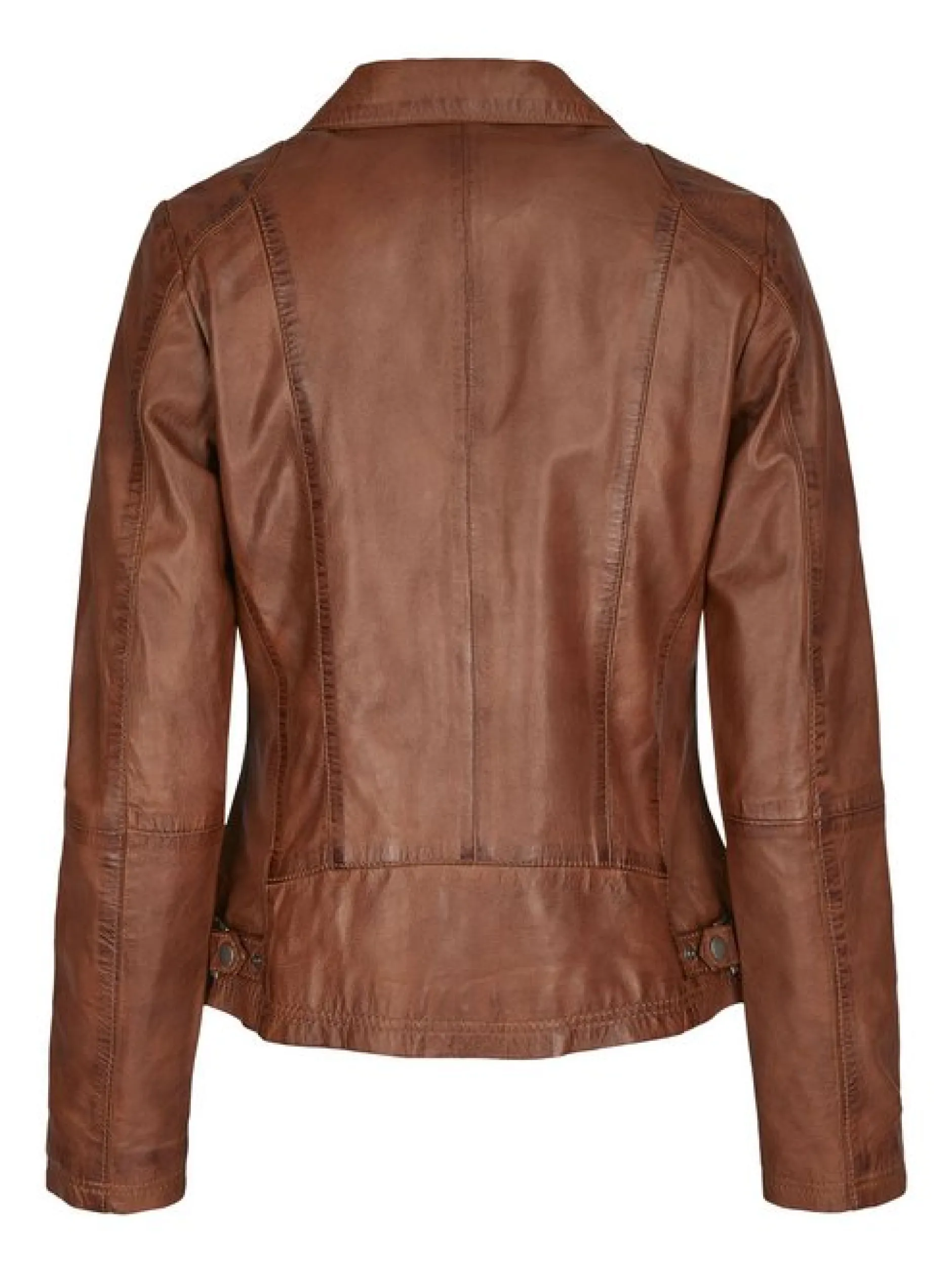7 eleven Damen Lederjacke SEALLY in braun