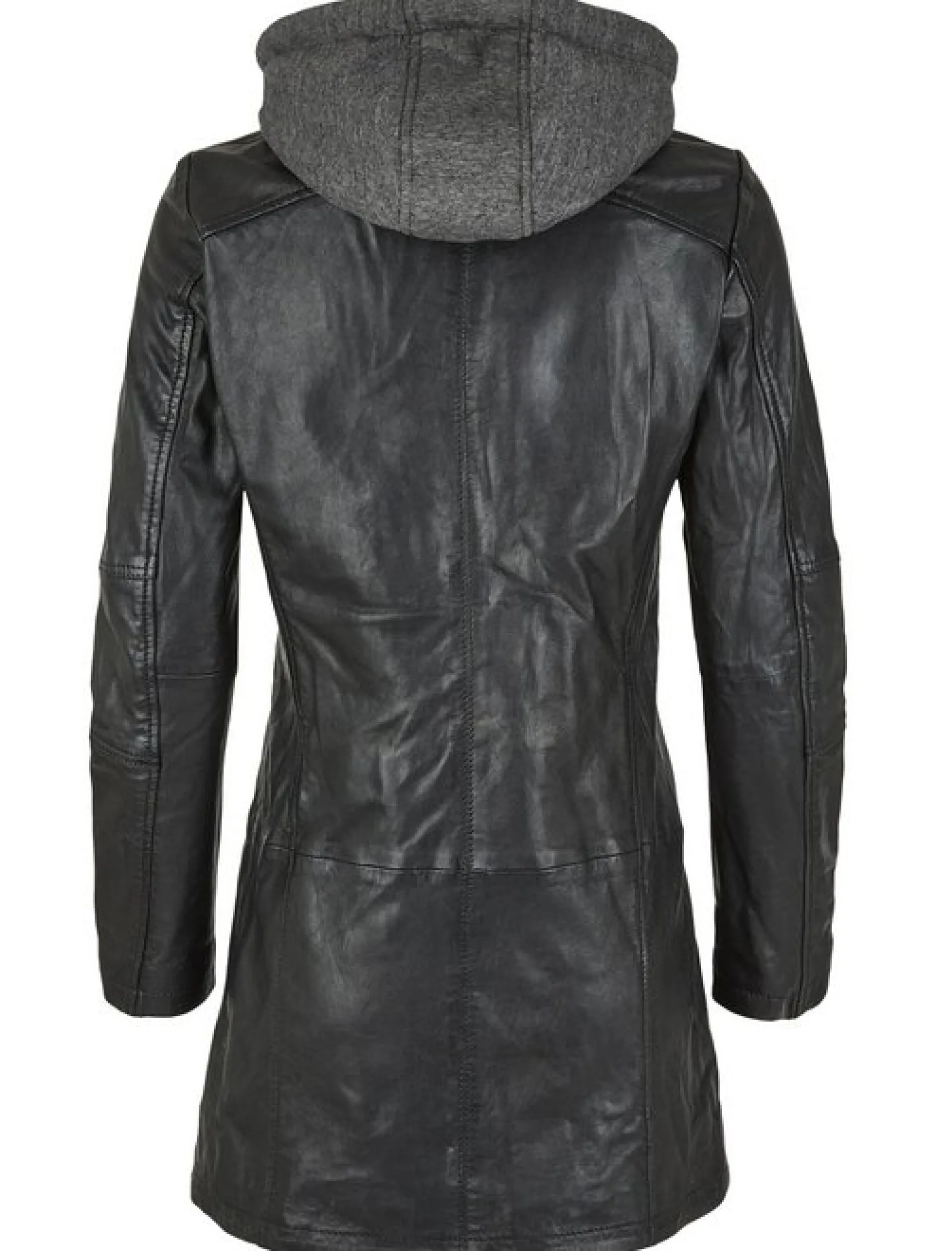 7 eleven Damen Lederjacke - SEBRESCO in schwarz