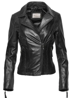 7 eleven Damen Lederjacke - SEJADY in schwarz