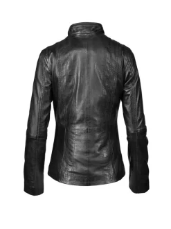 7 eleven Damen Lederjacke - SESALOME in schwarz
