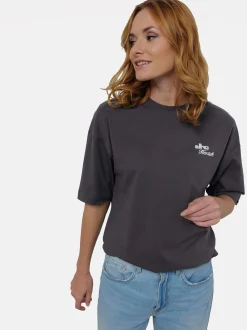 Elho Damen T-Shirt - CHUR in anthrazit - Ärmel: kurzarm