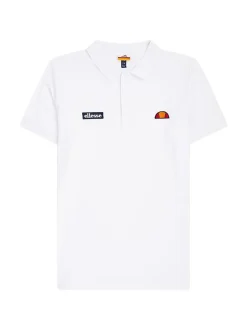 ellesse Herren Poloshirt in weiß - Ärmel: kurzarm
