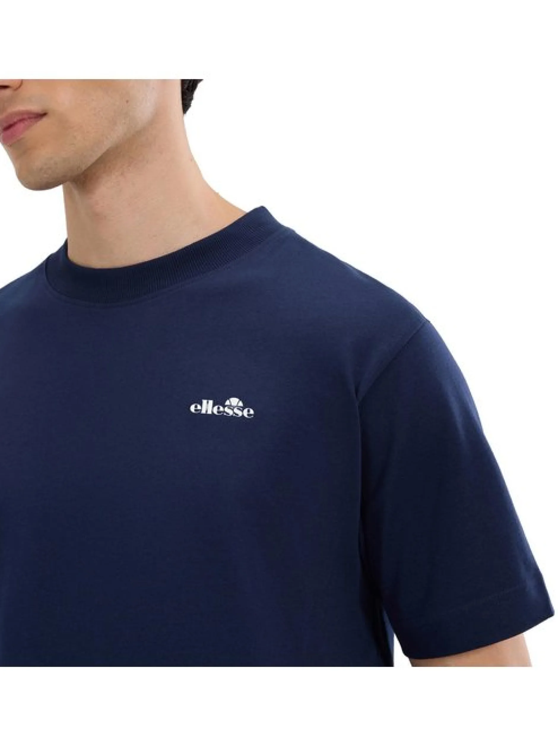 ellesse Herren T-Shirt in blau - Ausschnitt: Rundhals