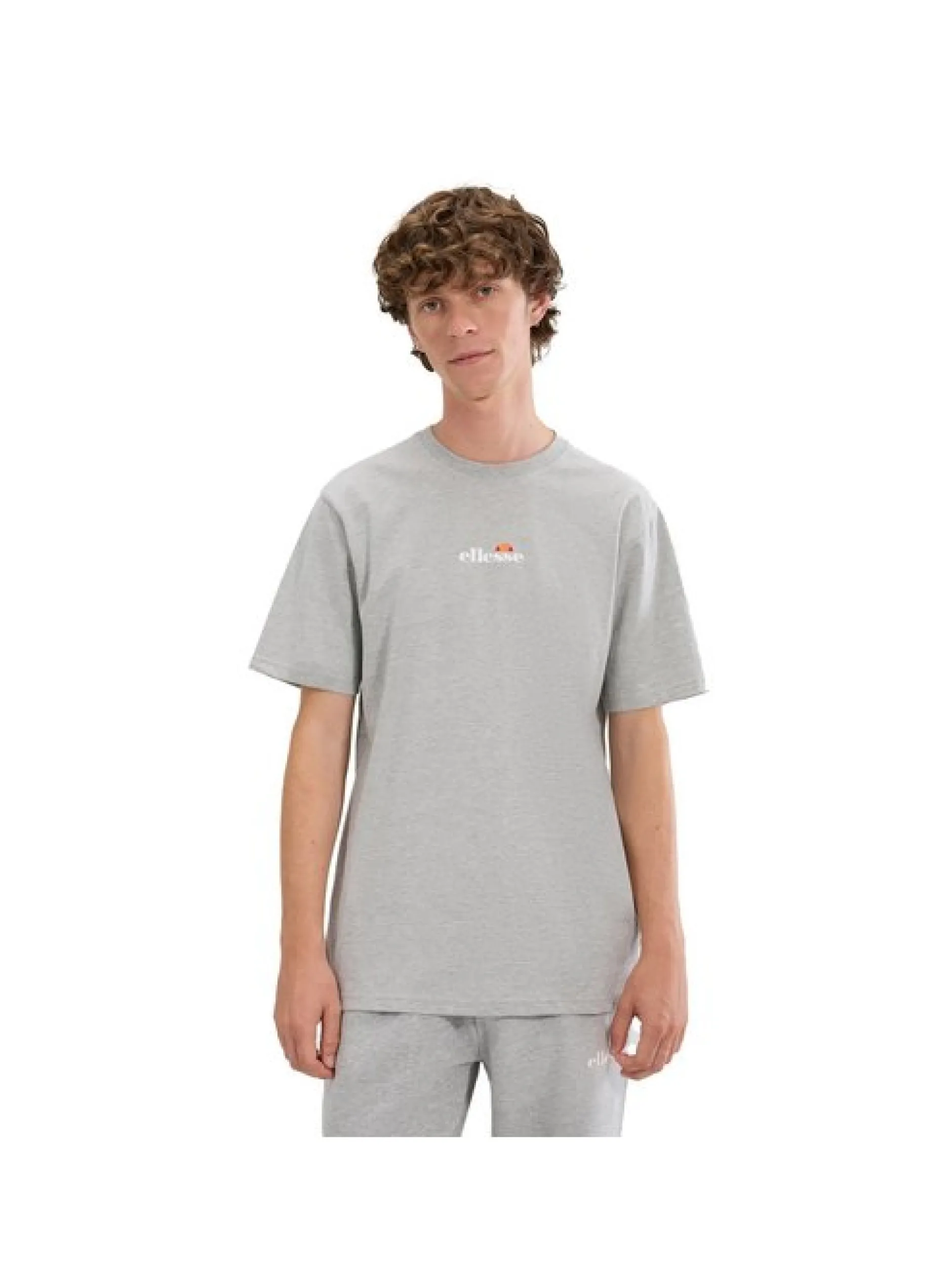 ellesse Herren T-Shirt in hellgrau - Ärmel: kurzarm