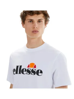 ellesse Herren T-Shirt in weiß - Ausschnitt: Rundhals